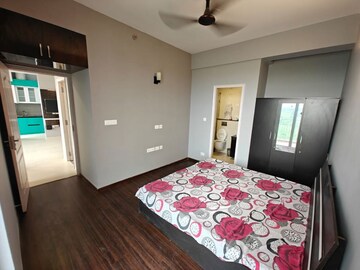 Bedroom in 2 BHK Apartment at Supertech Hues, Sector 68 – for Rent