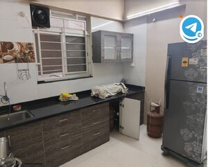 Kitchen in 2 BHK Apartment at Goel Ganga Arcadia C Building , Kharadi – for Rent