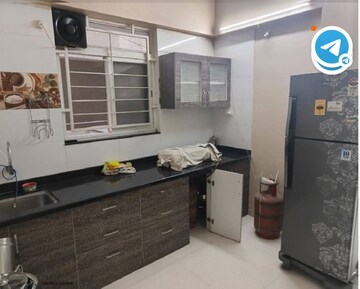 Kitchen in 2 BHK Apartment at Goel Ganga Arcadia C Building , Kharadi – for Rent