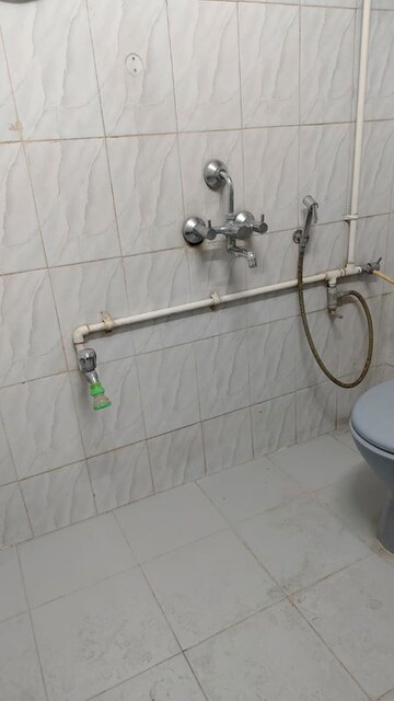 Bathroom in 1 BHK Apartment at Sarthak Yogini, Aundh – for Rent