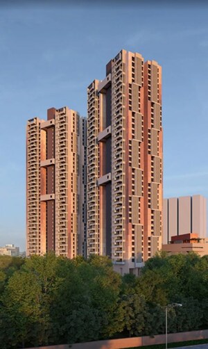 4 BHK Apartment – Exterior View View at Myscape Songs Of The Sun, Financial District - for Sale