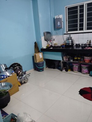 Master Bedroom in 1 BHK Apartment at Kumar Classic, Aundh – for Rent