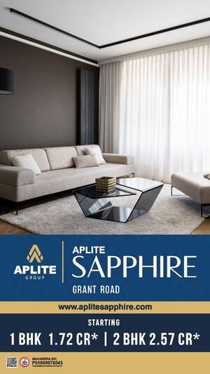 Bedroom in 4 BHK Apartment at Hubtown 25 Downtown, Tardeo – for Sale