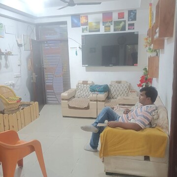 Living Room in 2.5 BHK Apartment at Ajnara Le Garden, Panchsheel Green – for Rent