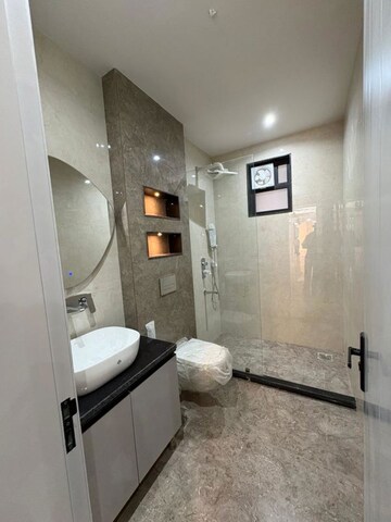 Bathroom in 4 BHK Builder Floor at Ansal API Esencia, Sector 67 – for Sale