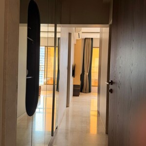 Building Lobby in 3 BHK Apartment at West View Heights Apartment, Matunga – for Rent