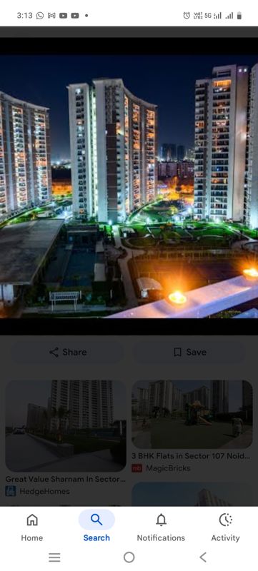 3 BHK Apartment For Rent in Great Value Sharanam