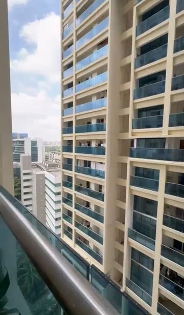 Staircase in 2 BHK Apartment at Golf Edge, Gachibowli – for Rent