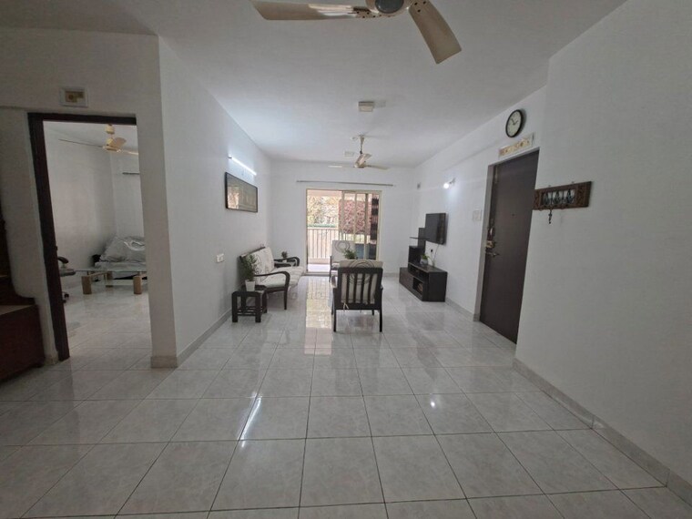 Living Room, amit-nandanvan 3 Bedroom 1350 Sq.Ft. Apartment In Pimple Nilakh Pune 9856417