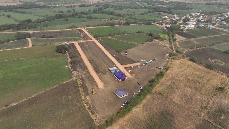 Exterior View, nimz-county  155 Sq.Yd. Plot In Kamkole Hyderabad 9841169