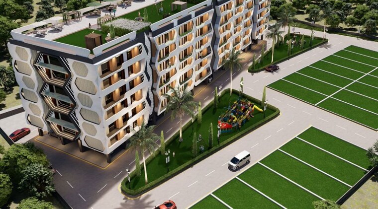 Balcony, modipuram 2.5 Bedroom 1087 Sq.Ft. Apartment In Modipuram Meerut 9870946