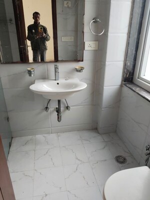 Bathroom in 2 BHK Builder Floor at Hansmukhi Garden Estate, Sahastradhara Road – for Rent