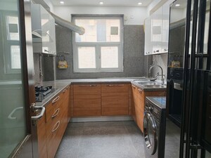 Kitchen in 1 BHK Builder Floor at Saha Cordillera, Rajpur – for Rent