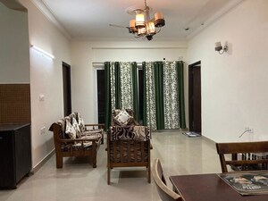 Living Room in 3 BHK Builder Floor at RWA Apartments Sector 52, Sector 52 – for Rent