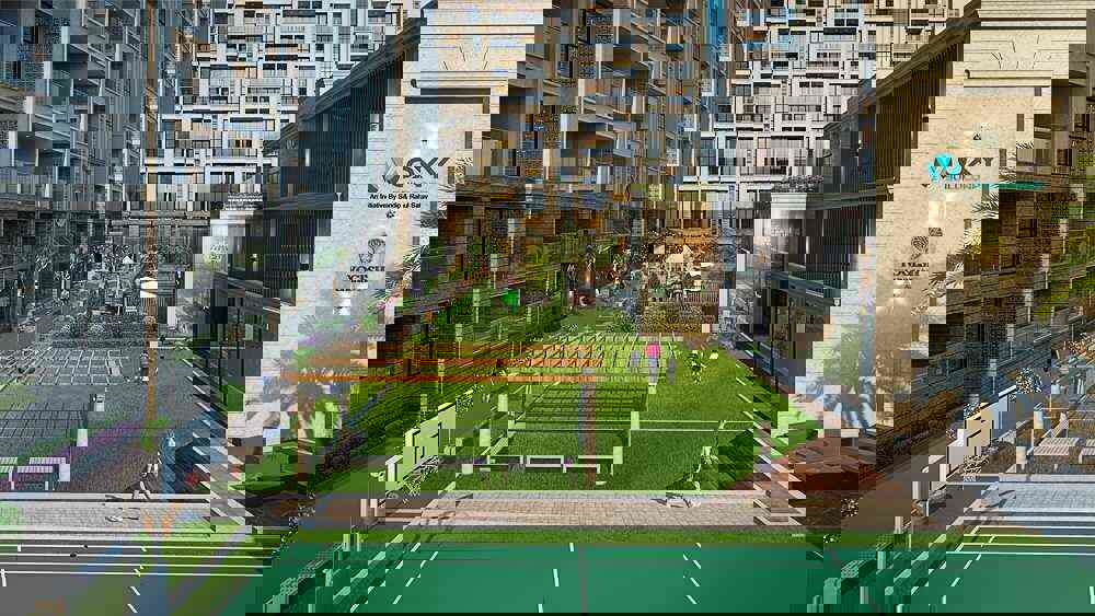 3.5 BHK + Servant Room,Store Room 1400 Sq.Ft. Apartment in Oxy Beaumonde