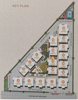 Master Plan in 2 BHK Apartment at Ameenpur – for Sale