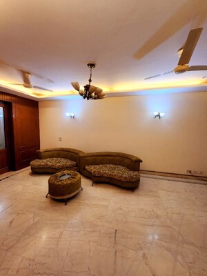 Living Room in 3 BHK Apartment at Sarita Vihar – for Rent