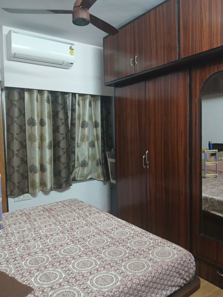 Bedroom, new-nandanvan-chs-brahmand 2 Bedroom 1050 Sq.Ft. Apartment In Brahmand Thane 9871078
