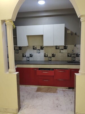 Kitchen in 1 BHK Apartment at Chattarpur – for Rent