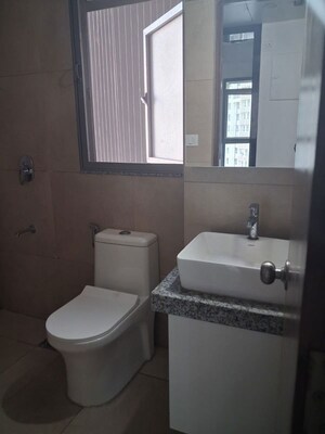 Bathroom in 2 BHK Apartment at Kalpataru Immensa, Kolshet Road – for Rent