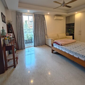 Living Room in 4 BHK Builder Floor at East Of Kailash – for Sale
