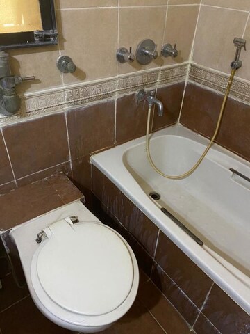 Bathroom in 2 BHK Apartment at Lodha Paradise, Majiwada – for Rent