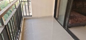 Balcony in 2 BHK Apartment at Lodha Paradise, Majiwada – for Rent