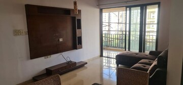 Living Room in 2 BHK Apartment at Lodha Paradise, Majiwada – for Rent