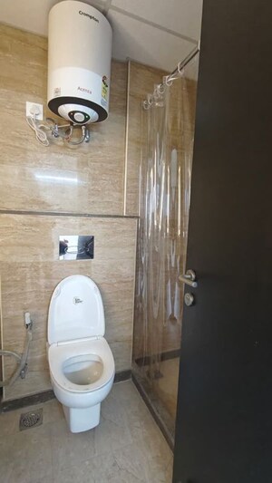 Bathroom in 3 BHK Apartment at Chintels Serenity, Sector 109 – for Rent