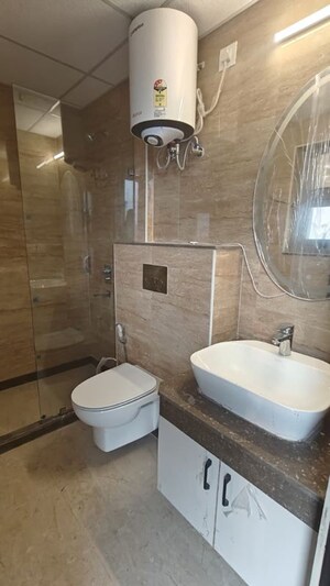 Bathroom in 3 BHK Apartment at Chintels Serenity, Sector 109 – for Rent