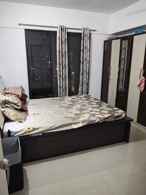 Bedroom in 2 BHK Apartment at GS Silver Square, Hadapsar – for Rent