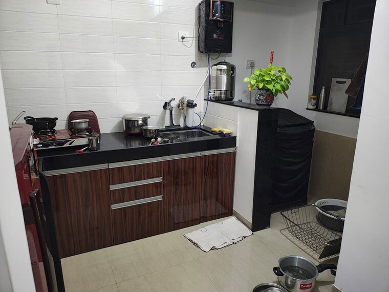 Kitchen, gs-silver-square 2 Bedroom 700 Sq.Ft. Apartment In Hadapsar Pune 9864751