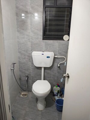 Bathroom in 2 BHK Apartment at GS Silver Square, Hadapsar – for Rent