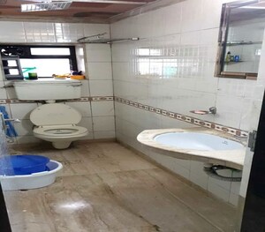 Bathroom in 2 BHK Apartment at Hindu Colony – for Rent