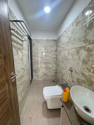 Bathroom in 2 BHK Apartment at Agarwal Residency CHS, Nalasopara East – for Rent