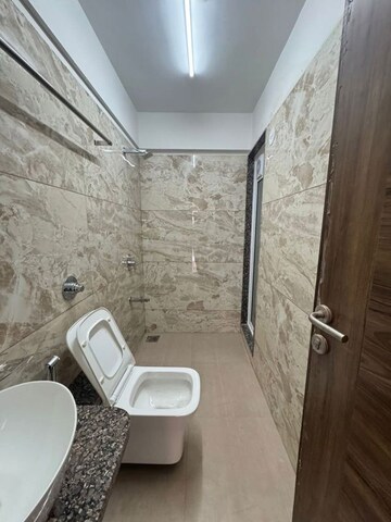 Bathroom in 2 BHK Apartment at Rashmi Regency, Nalasopara East – for Rent