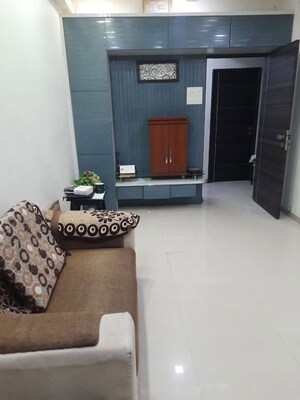 Living Room in 2 BHK Apartment at Rashmi Regency, Nalasopara East – for Rent