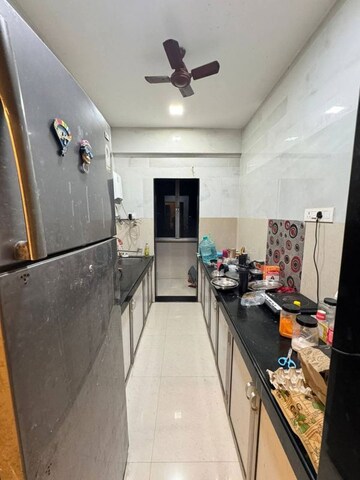 Kitchen in 2 BHK Apartment at Agarwal Vrindavan Gardens, Nalasopara East – for Rent