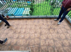 Balcony in 2 BHK Apartment at Ayaan Society , Wagholi – for Rent