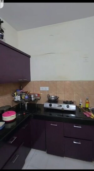 Kitchen in 2.5 BHK Apartment at UPAEVP Mandakini Enclave, Raebareli Road – for Rent