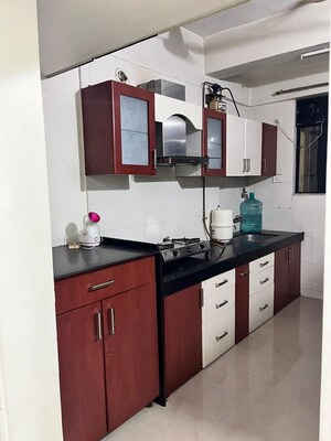 Kitchen in 2 BHK Apartment at Mhada Towers Pimpri, Pimpri – for Rent