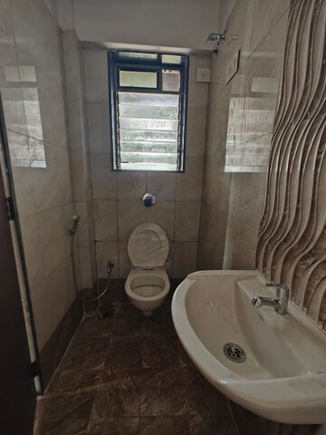 Bathroom in 3 BHK Apartment at The Central, Chembur – for Rent
