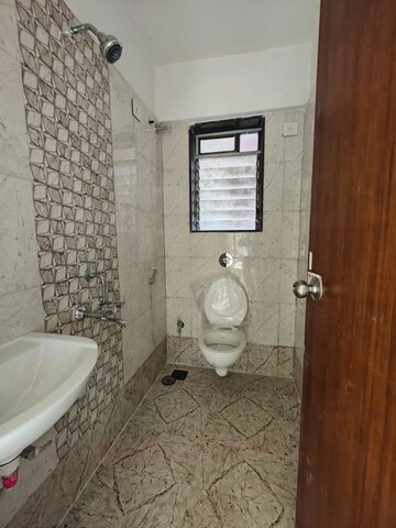 Bathroom in 3 BHK Apartment at The Central, Chembur – for Rent