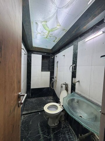 Bathroom in 1 BHK Apartment at Samarpan Apartment Nalasopara, Nalasopara East – for Rent