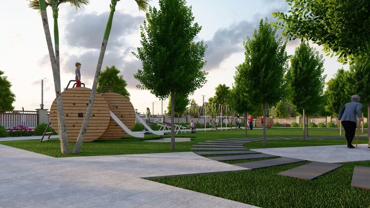 Garden, riyasat-the-ring-niketan  100 Sq.Yd. Plot In Manohariya Wala Jaipur 9674862