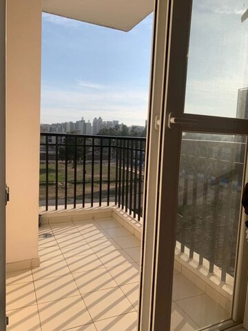 Balcony in 3 BHK Apartment at Motiaz Royal Citi, Ambala Highway – for Rent