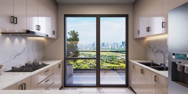 Kitchen, emaar-serenity-hills 3 Bedroom 2250 Sq.Ft. Apartment In Sector 86 Gurgaon 9871395