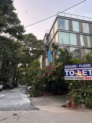  Showroom – Exterior View View at Defence Colony - for Rent