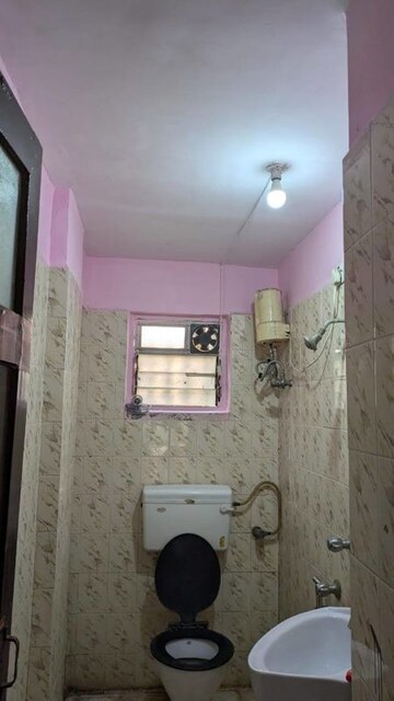 Bathroom in  Pg at Nerul Sector 21 – for Rent