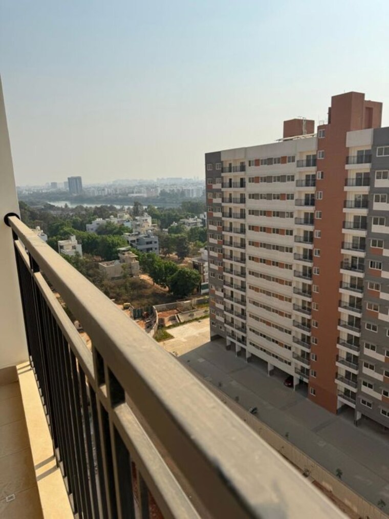 Balcony, adarsh-greens 2 Bedroom 1010 Sq.Ft. Apartment In Kogilu Bangalore 9871585